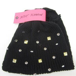 Betsey Johnson Bundle (Hat and Earrings)